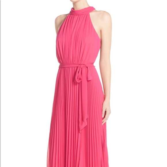 Eliza J Dresses & Skirts - Chiffon Pleated Maxi Dress
